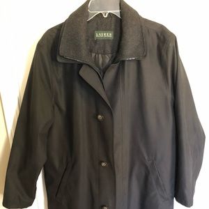 Men’s Ralph Lauren Navy Coat-Removable Liner-38R